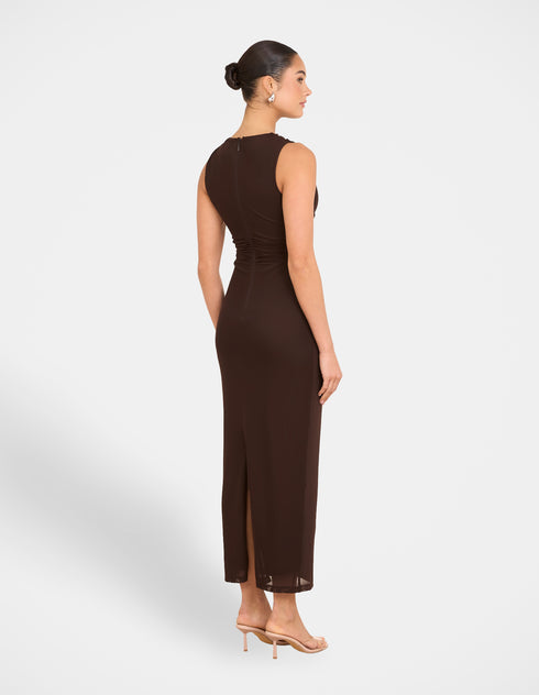 Frika Wrap Detail Maxi Dress